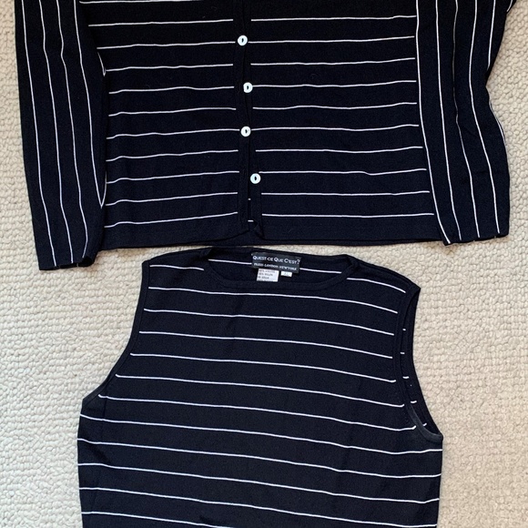 Quest-ce Que C'est sweater set - Picture 5 of 5